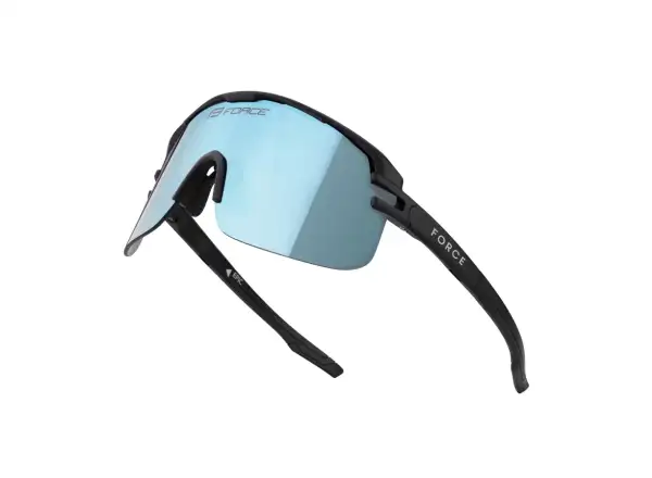 Force Epic cycling glasses black/blue mirrored lens