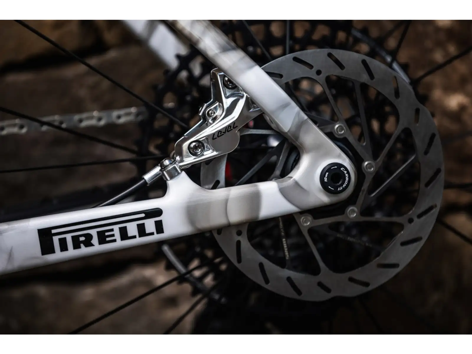 Sram Level Ultimate Stealth 4P Disc Brake Front