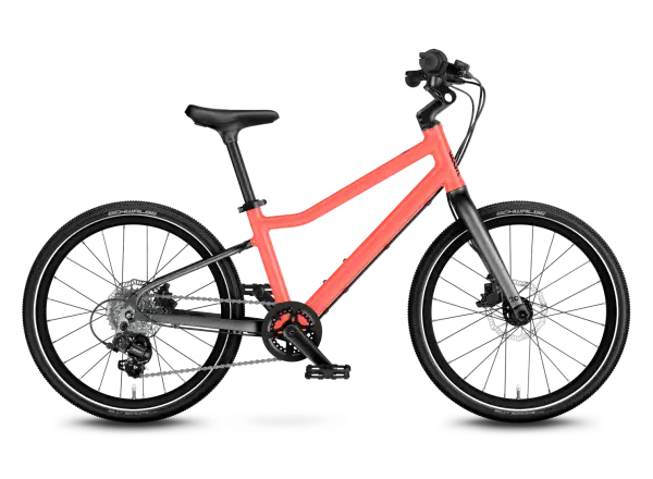 Woom 4 Explore children's bike 20" Neon Coral