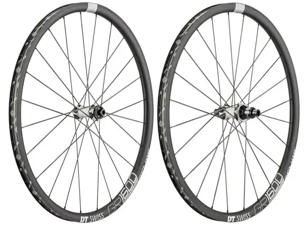 DT Swiss GR 1600 Spline DB 28" laced wheels with Boost hubs 12x148 - 15x110 mm