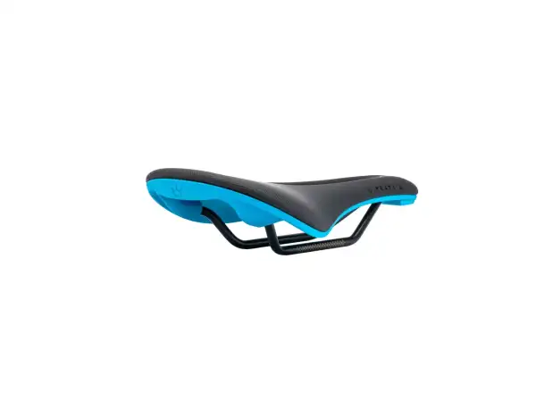 Peatys Monarch saddle CR-MO Rail / Nylon Base Turquoise