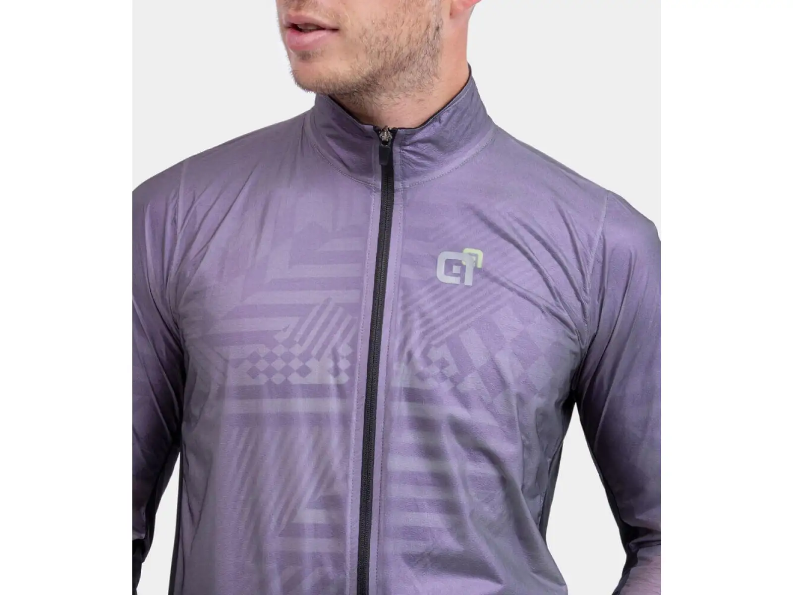 Alé Guscio Clever cycling jacket men's Amethyst