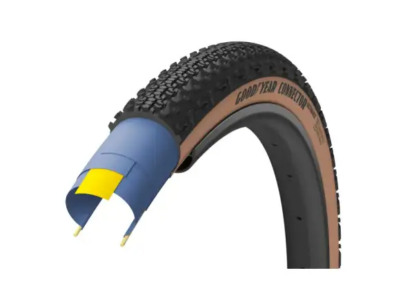 Goodyear Connector Ultimate Tubeless Complete 50-584 gravel tire kevlar Tan