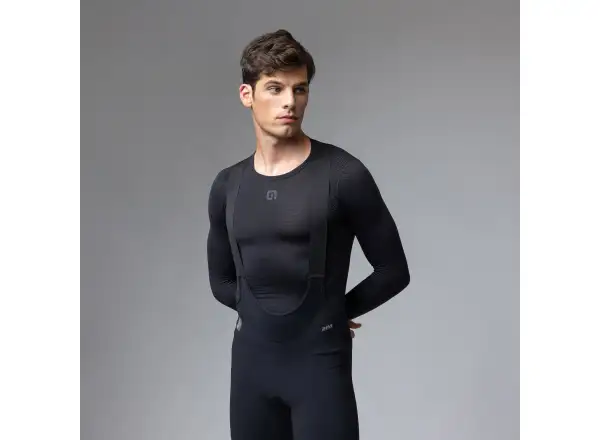 Alé R-EV1 Thermo Shield men's winter cycling pants Black