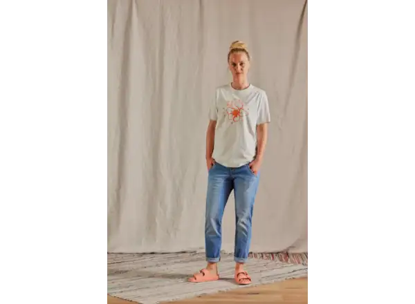 Maloja SostoM. women's t-shirt short sleeve Glacier Milk