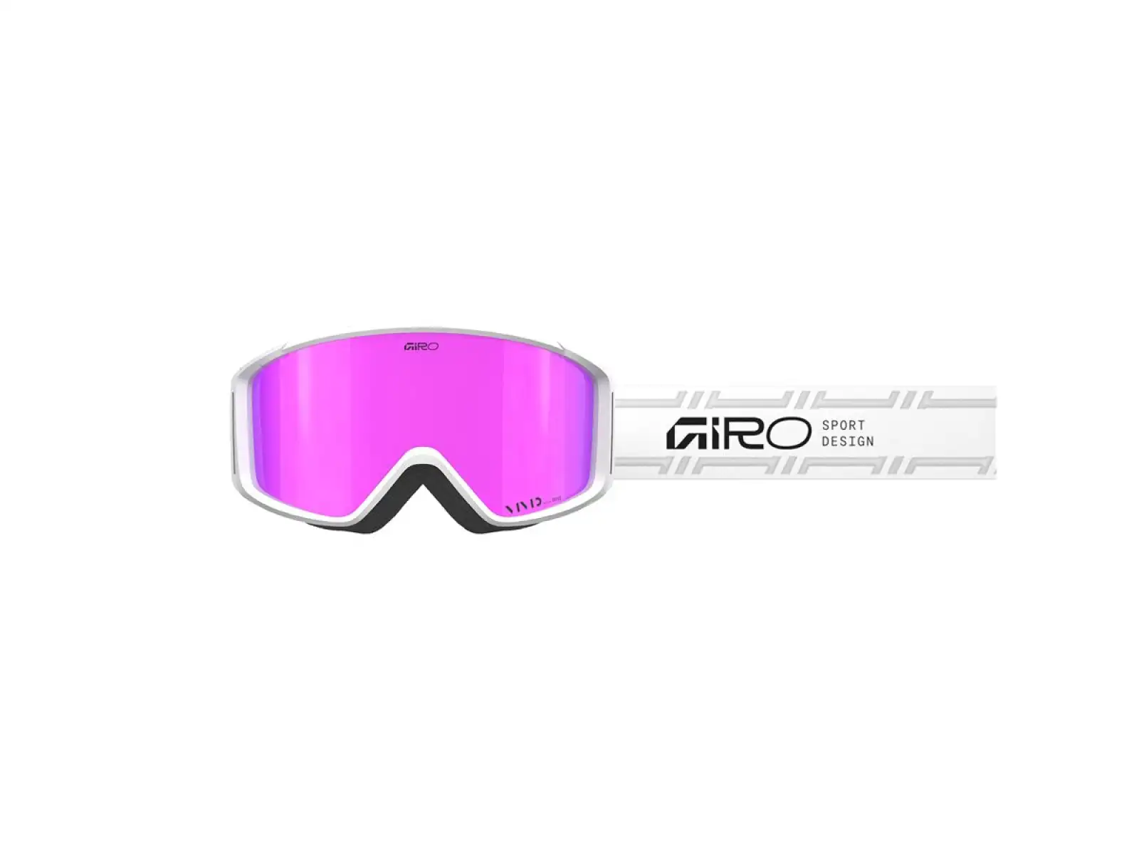 Giro Index 2.0 ski goggles White Stacked/Amber Pink