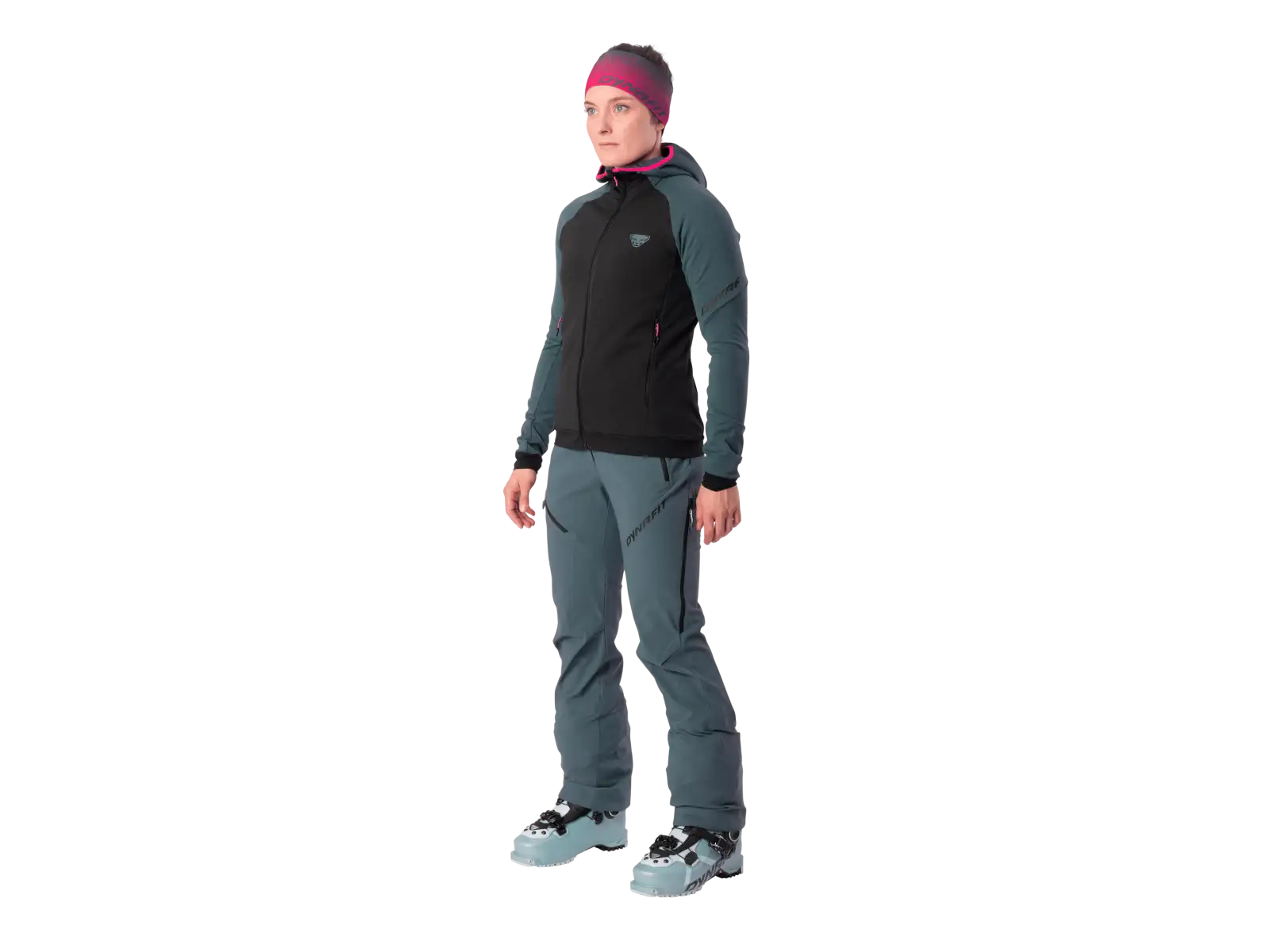 Dynafit Radical Polartec Hooded women's jacket Cinder/0910