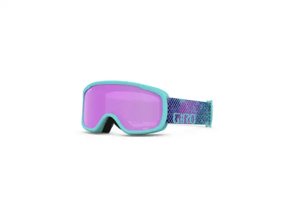 Giro Buster children's ski goggles Screaming Teal/Chroma Dot Amber Pink