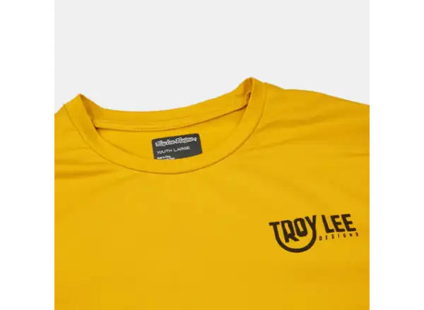 Troy Lee Designs Skyline Ruckus Ride youth jersey long sleeve Eyez Safron