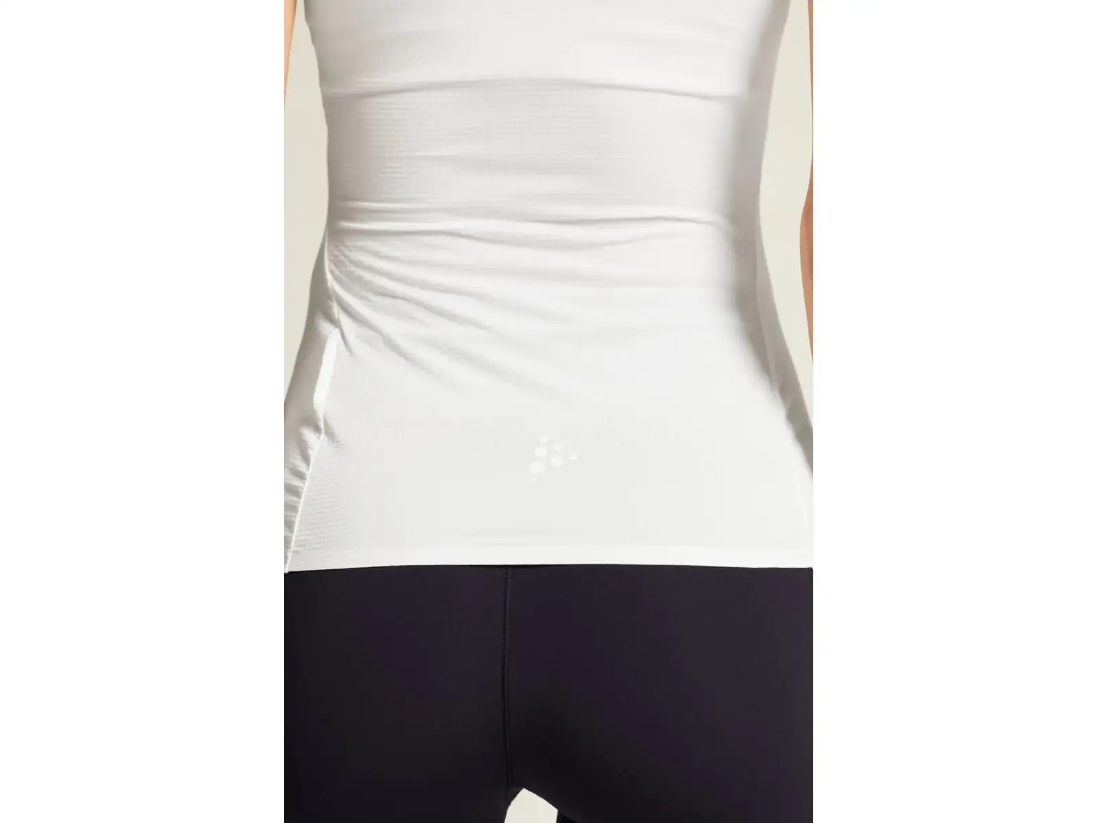 Craft Pro Dry Nanoweight women's sleeveless shirt white