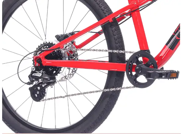 Rock Machine RIFF Tr 24 children's bike Gloss Fire Red
