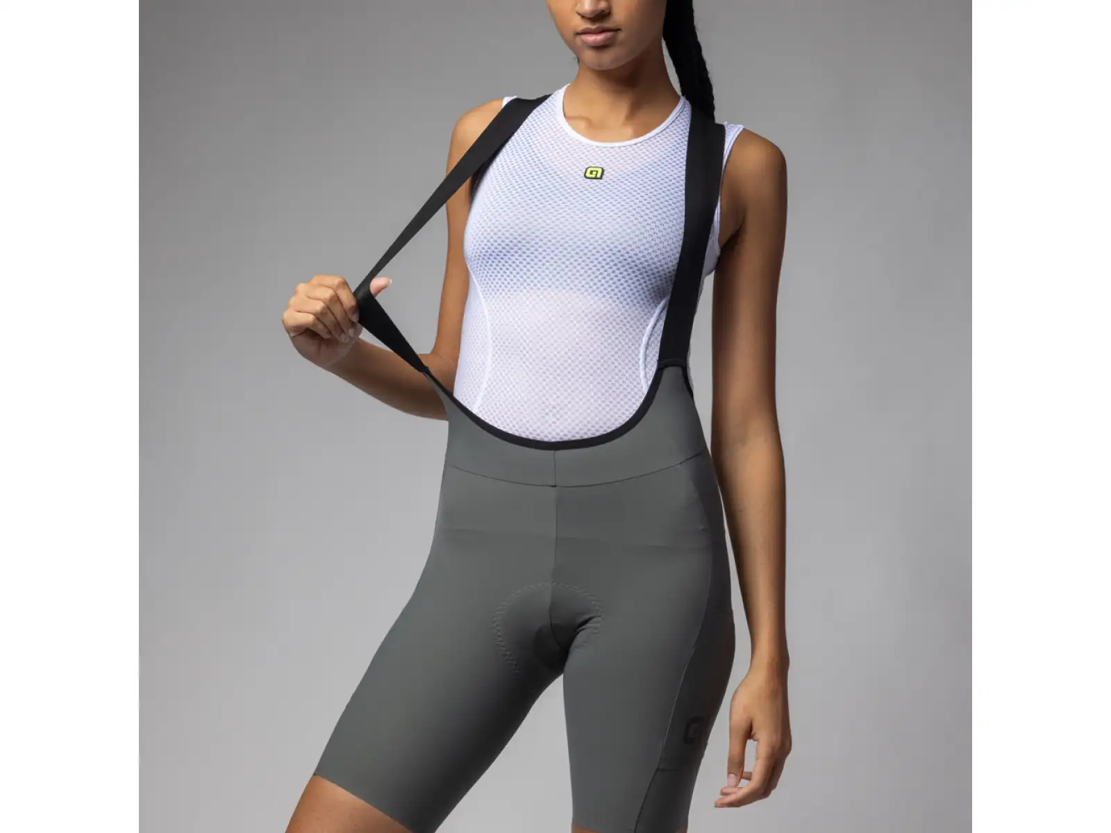 Alé Gravel Pro Off Road-Gravel women's cycling shorts Fango
