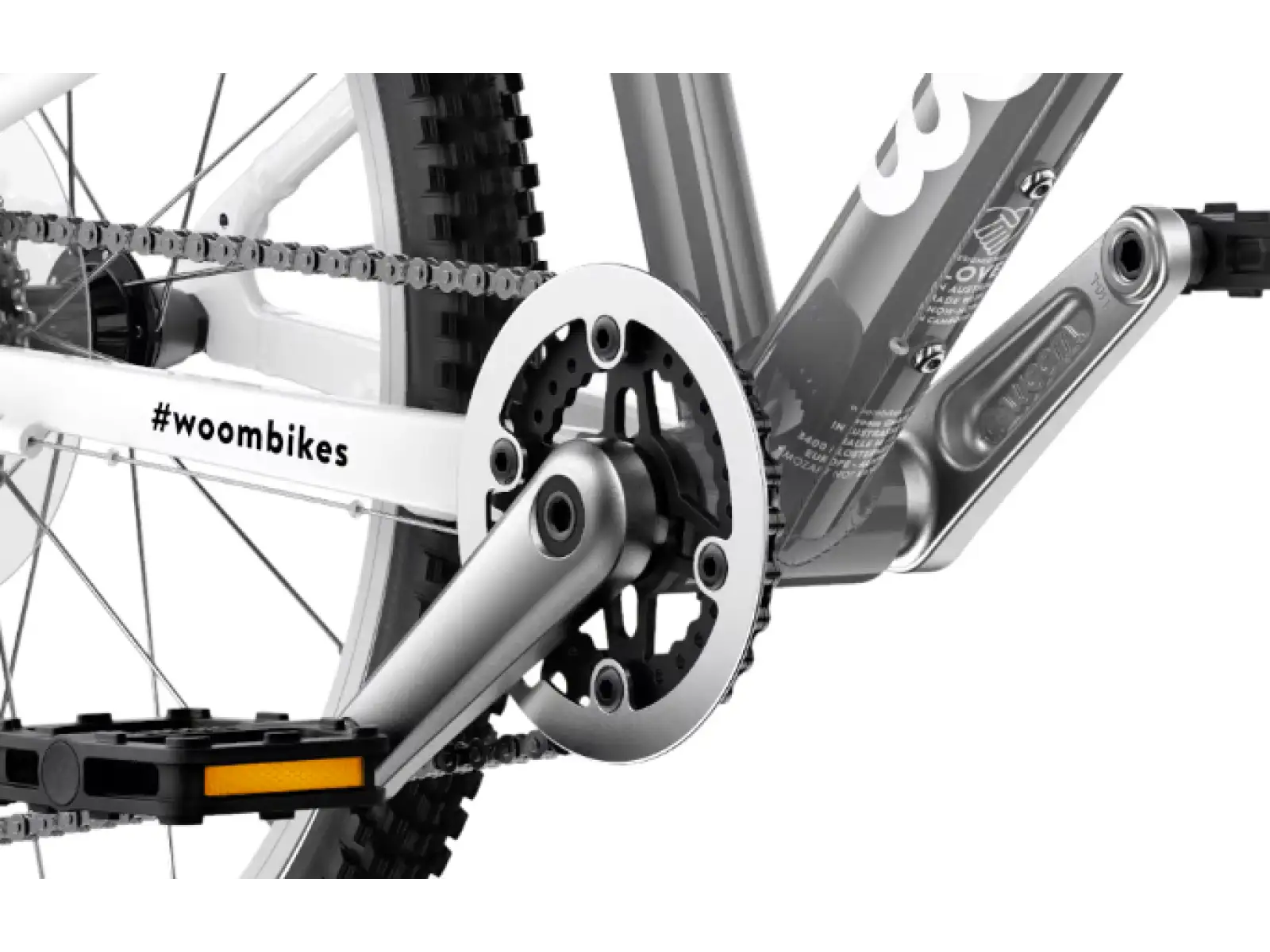 Woom 6 Moon Grey 26 children's bike