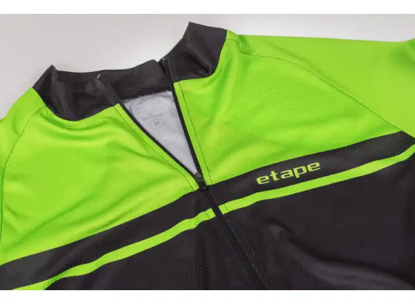 Etape DREAM men's jersey short sleeve black/green