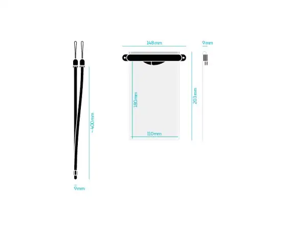 Fidlock Hermetic pouch Medi Black