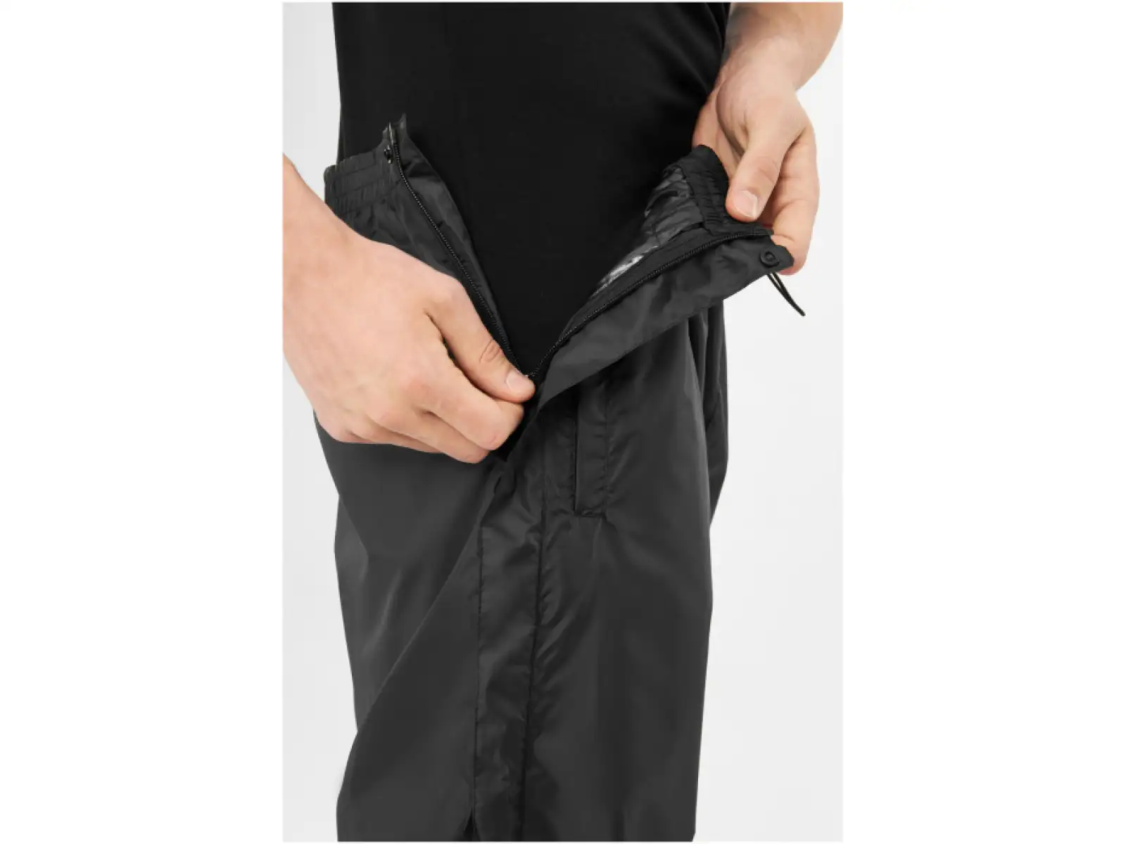 Viking Active Line Rainier men's full-zip pants Black