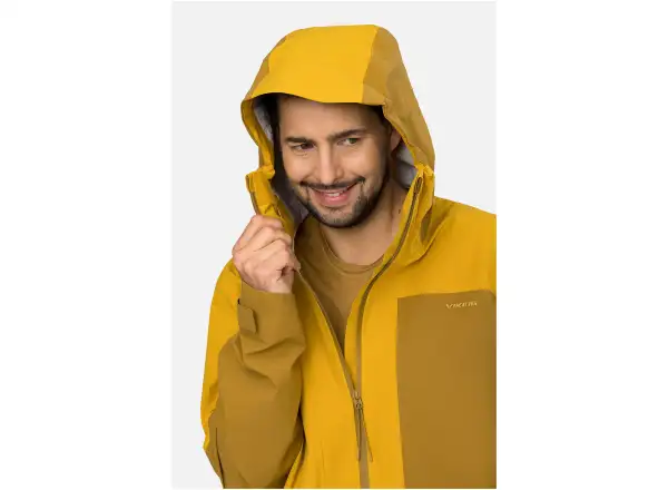 Viking Numani men's jacket Brown/Yellow