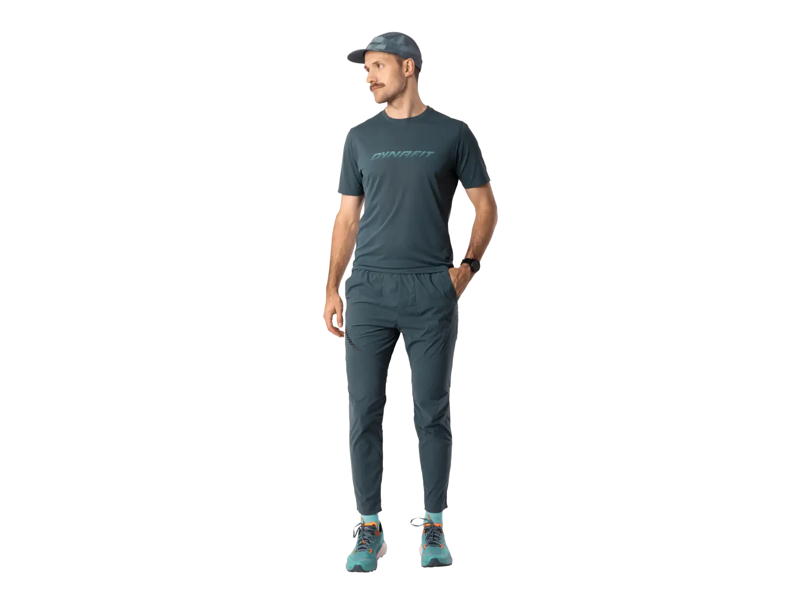 Dynafit Trail Reflective men's running pants Cinder