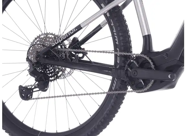 Superior eXP 6.5 mountain e-bike Matte Dark Chrome/BKlack