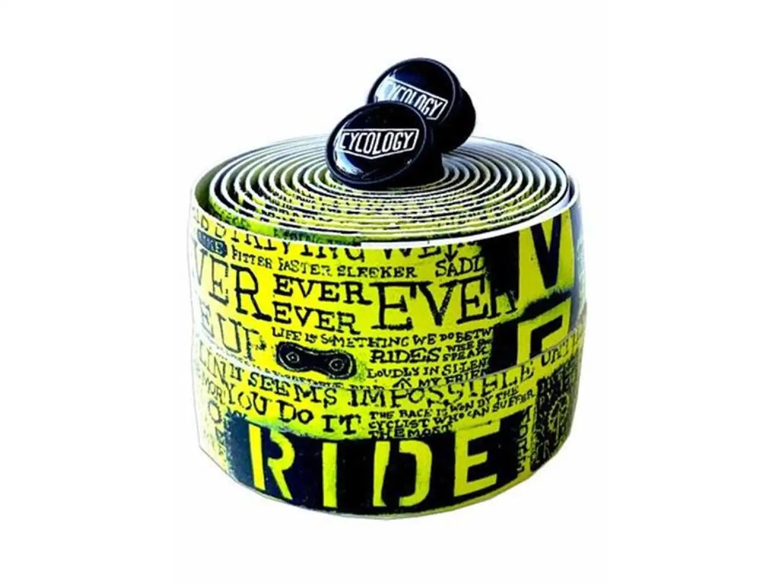 Cycology Ride Graffiti bar tape Yellow