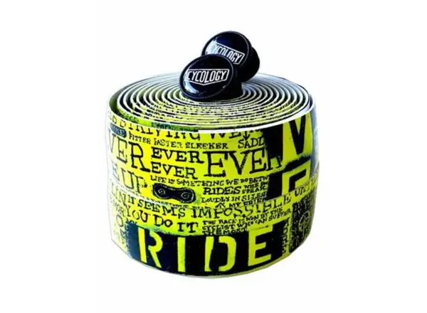 Cycology Ride Graffiti bar tape Yellow