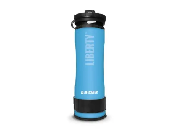 LifeSaver Liberty filtration bottle 400 ml blue