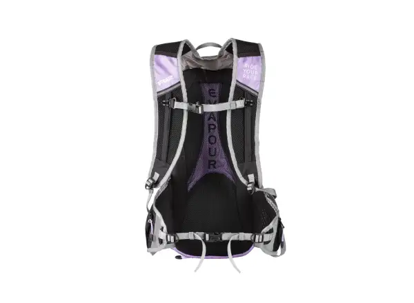 R2 Raven sports backpack 10l lilac purple/black