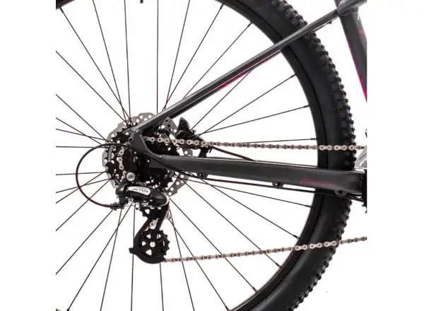 Rock Machine Catherine 10-29 matte anthracite grey/pink/violet mountain bike