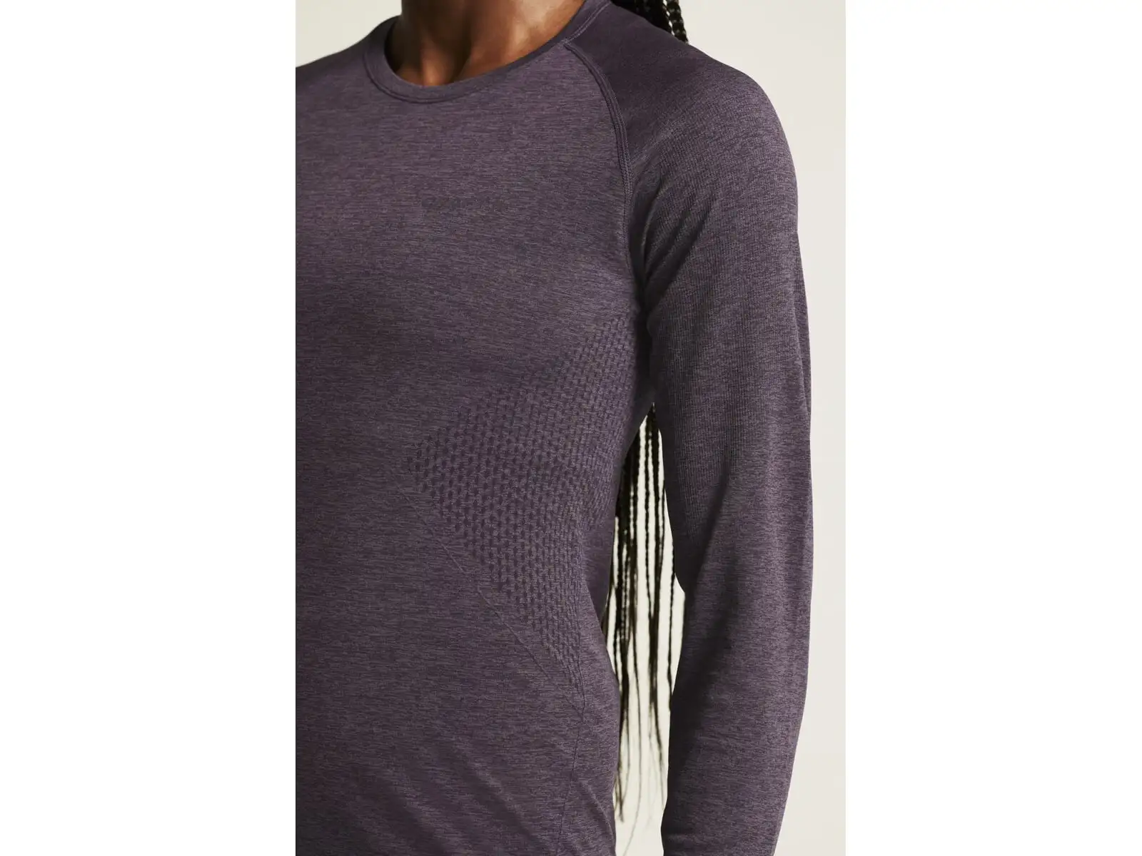 Craft Core Dry Active Comfort women's long sleeve t-shirt purple