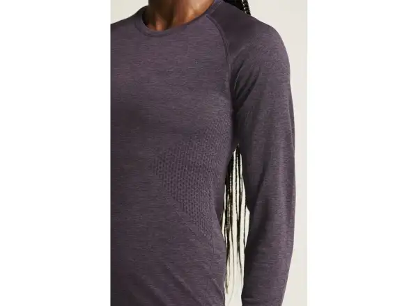 Craft Core Dry Active Comfort women's long sleeve t-shirt purple