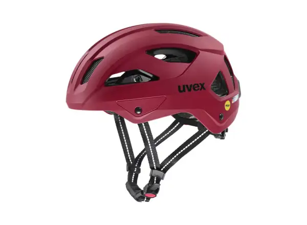 Uvex City Stride MIPS helmet Ruby Red Matt