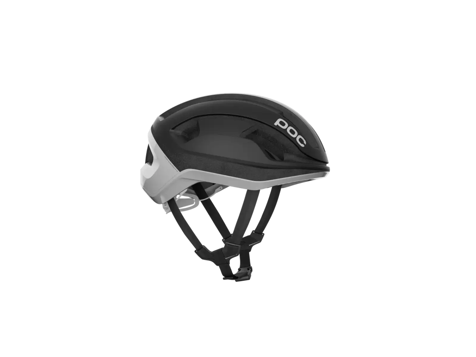 POC Omne Lite road helmet Uranium Black Matt/Hydrogen White