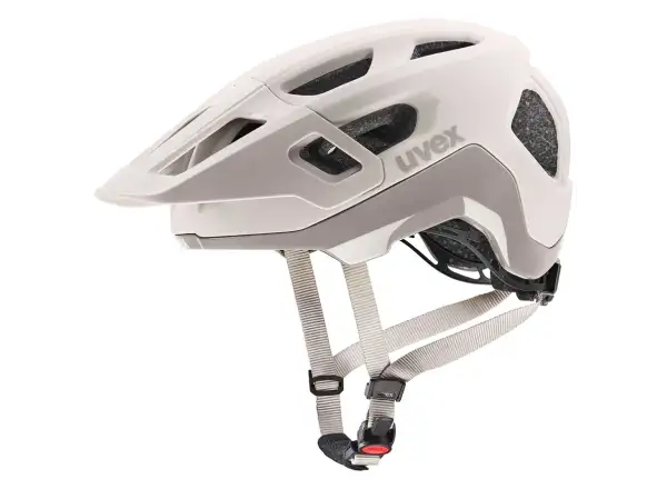 Uvex React MTB helmet Warm grey matt