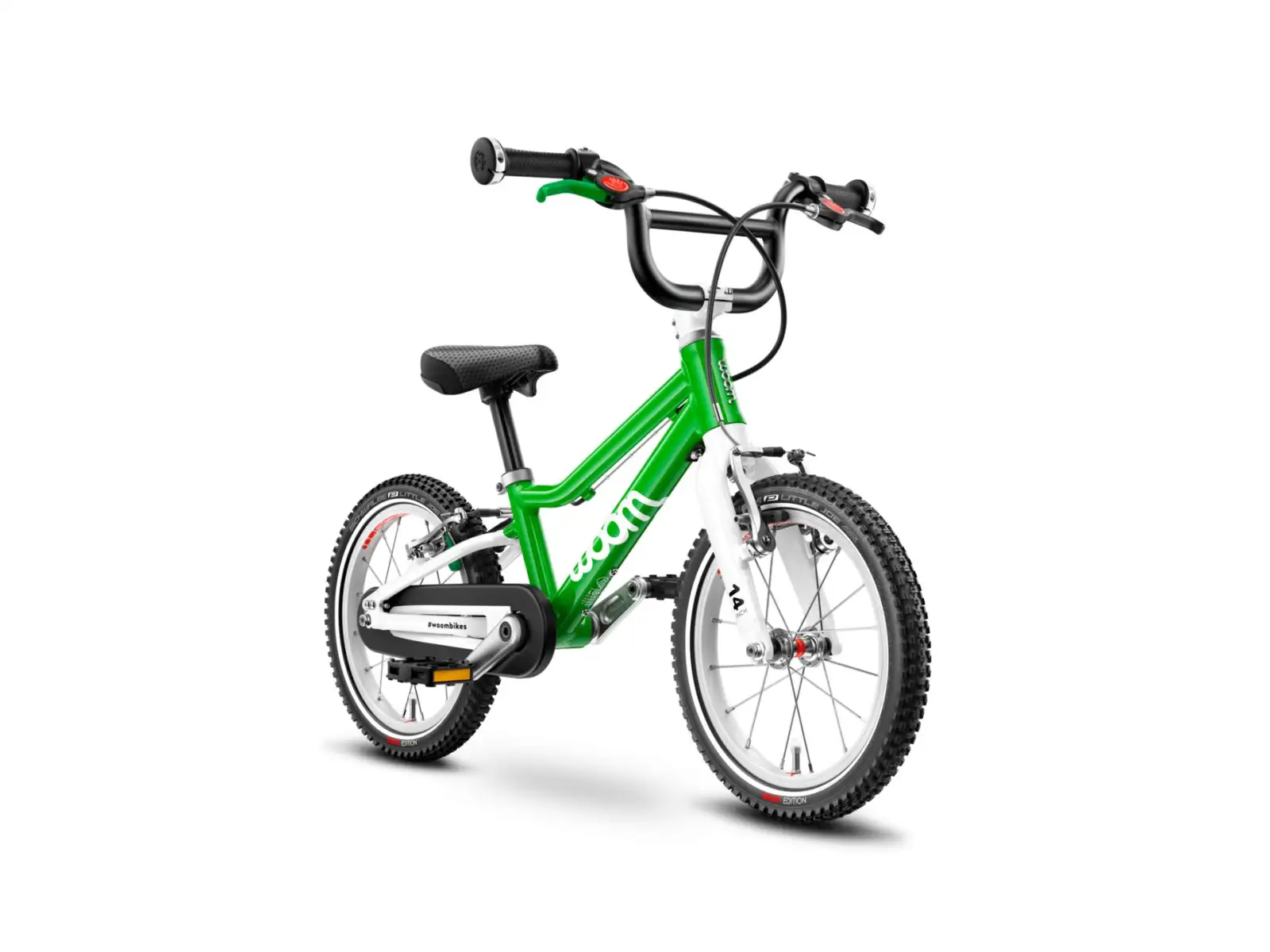 Woom 2 Green 14 children's bike