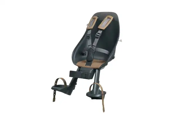 Urban Iki child seat with adapter for stem Bincho Black/Kurumi Brown