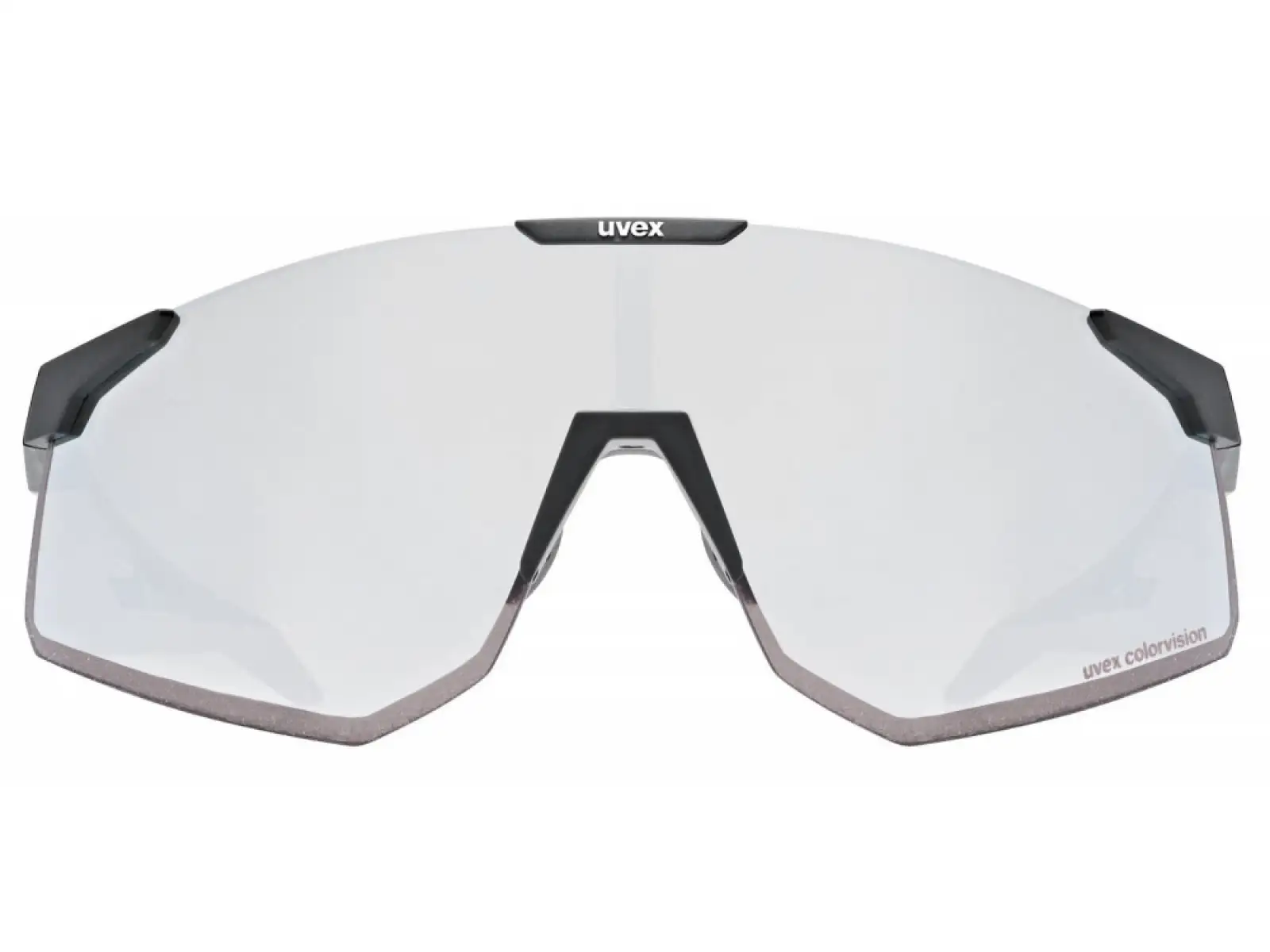 Uvex Pace Perform S ColorVison glasses Black Matt/Mirror Silver