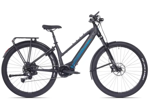 Rock Machine Torrent e90-29 B Touring Easy Entry e-bike Matte Black / Petrol
