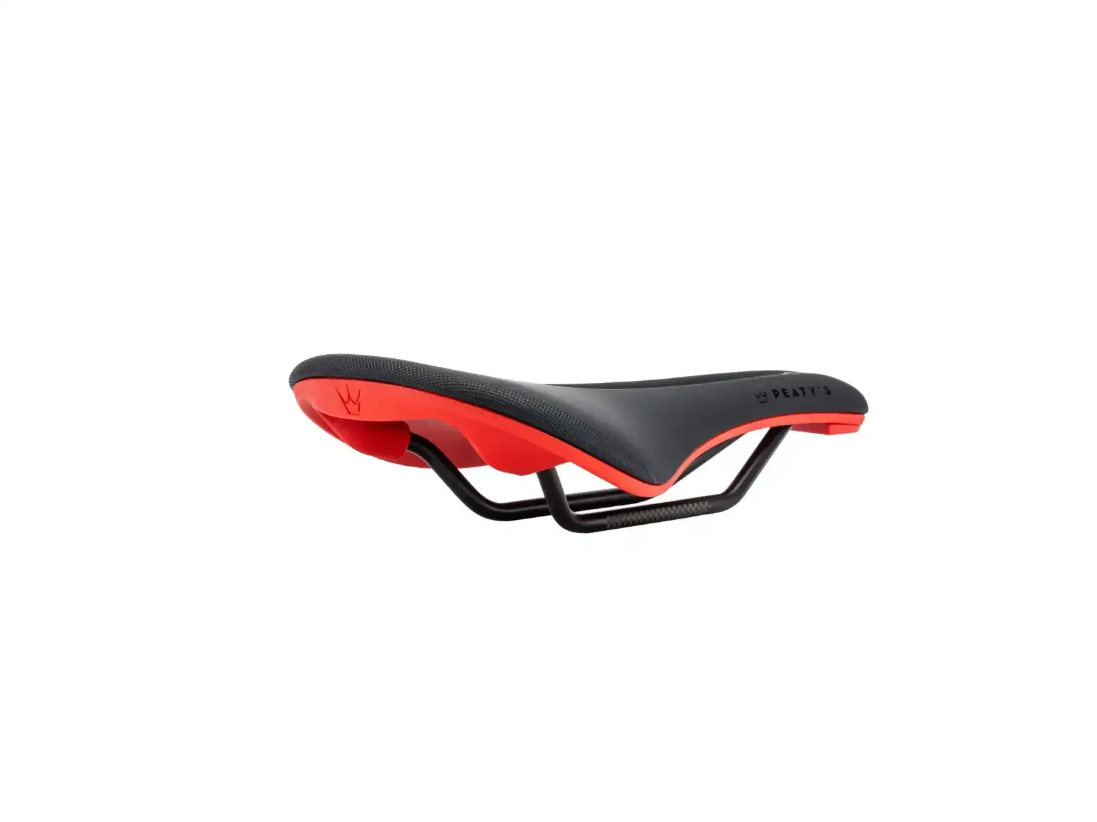 Peatys Monarch saddle CR-MO Rail / Nylon Base Red