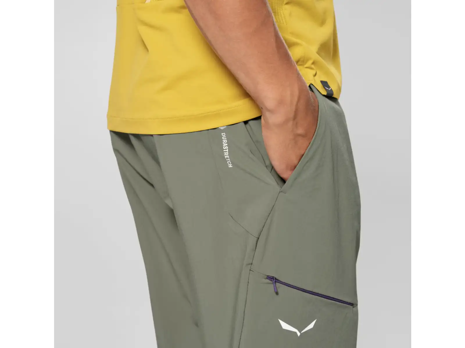 Salewa Pedroc 3 Duratretch Light men's pants Faded Green