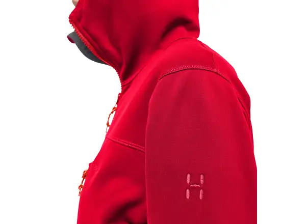 Haglöfs Rosson Mid women's sweatshirt red