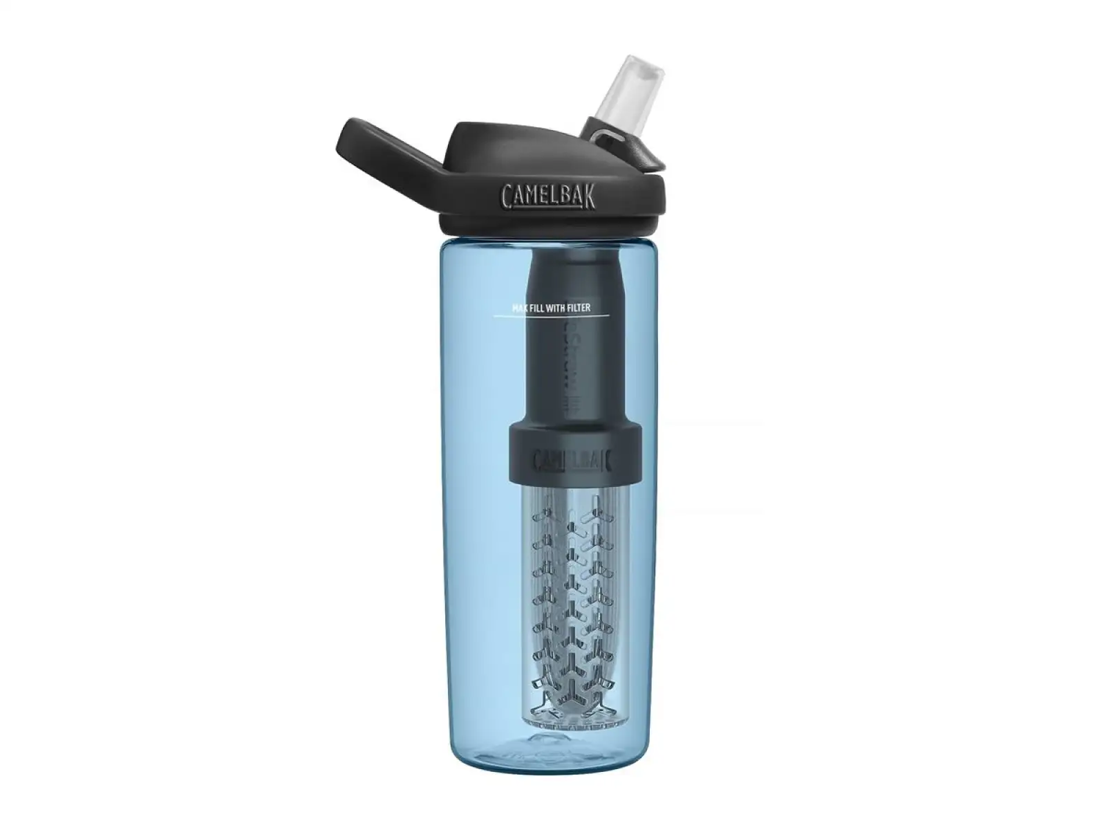 Camelbak Eddy+ Life Straw bottle 0.6 l True Blue