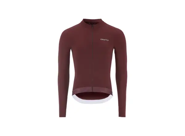 Craft Endur Training men's jersey long sleeve red