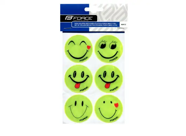 Force set of reflective stickers 6pcs