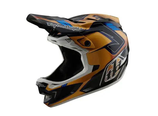 Troy Lee Designs D4 Composite full-face helmet Royalty Black/Gold
