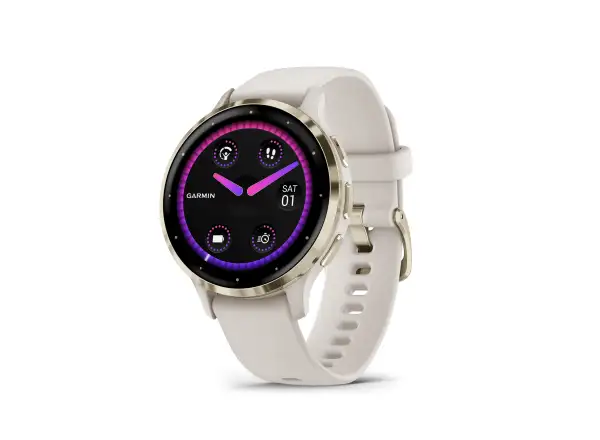 Garmin Venu 3S smart watch Soft Gold/Ivory