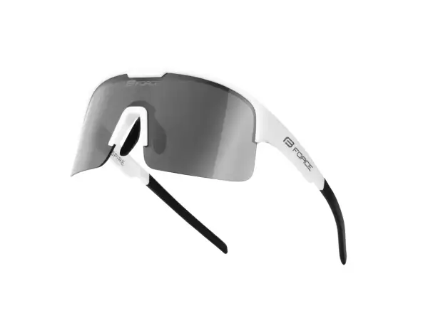 Force Spire cycling glasses white/black mirrored lens