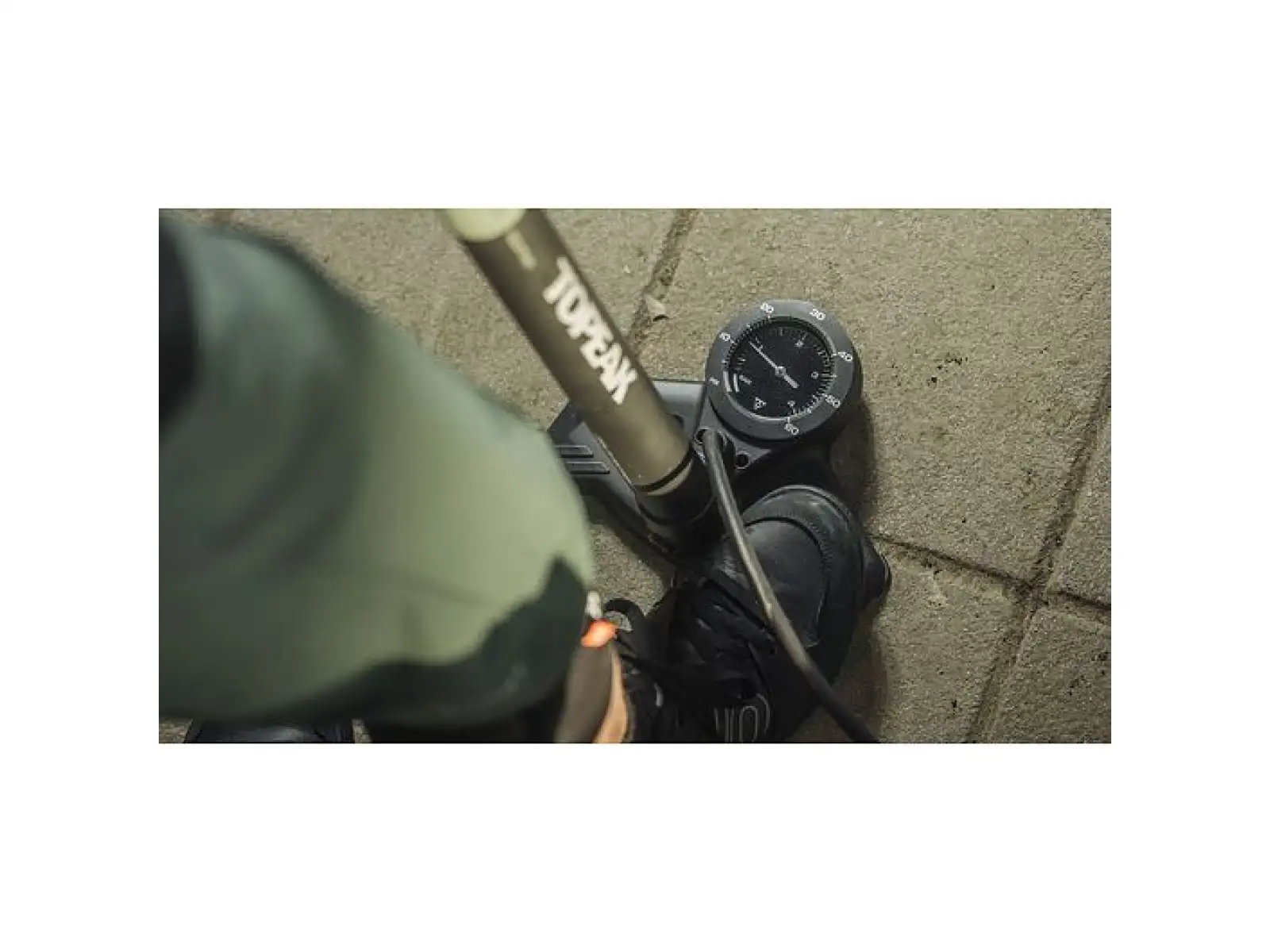 Topeak JoeBlow Mountain EX workshop pump black/green