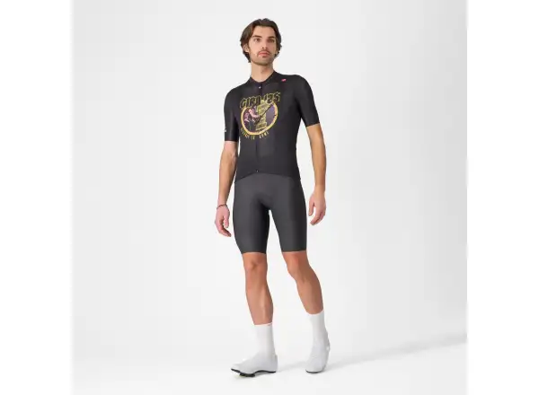 Castelli Giro Highway To Rome men's jersey short sleeve Nero