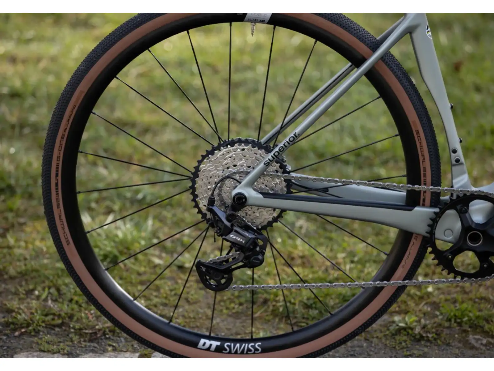 Superior XR 9.5 GR gravel bike Matte Green Grey