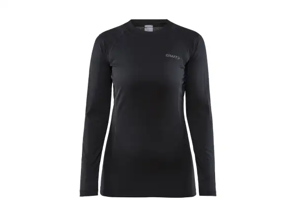 Craft Core Warm Baselayer women's set long sleeve shirt+pants black